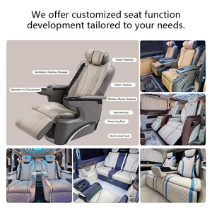 Asientos de coche de masaje con calefacción de lujo de gran oferta para asientos de coche modificados <span class=keywords><strong>W447</strong></span>/VITO/12/12/12/12/3/METRIS/SPRINTER/ALPHARD - Product Image 5