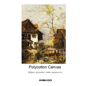 Tinta de tinte de pigmento 360gsm polialgodón impermeable impresión de inyección de tinta decoración lienzo rollo - Product Image 2