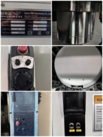 Centre d'usinage vertical MVL855E, broche BT40, 24 outils ATC, machine de fraisage CNC 3 axes avec système Fanuc