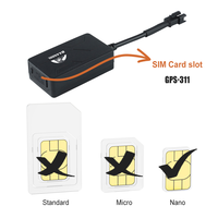 Dispositivo de Rastreo GPS/GPRS/GSM Coban 311B en Tiempo Real para Automóviles y Motocicletas con Alarma Antirrobo