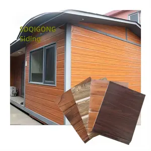 25Mm Thermal Insulation Exterior Wall Panel Cladding Weather Proof Board Polyurethane Foam Sandwich Wall Siding Panels