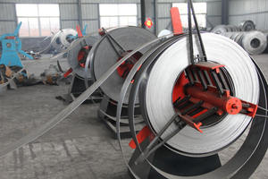 Huaruitai stk400 steel factory sales stk500 black coil carbon steel/iron tape for pipe per ton - Product Image 4