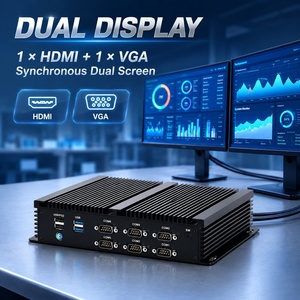Mini <span class=keywords><strong>PC</strong></span> Industrial Nuevo con Intel I3/I5/I7, Ranuras DDR4 Dobles, SSD+HDD, Sin Ventilador, LCD, VGA HD, <span class=keywords><strong>Windows</strong></span> 10 <span class=keywords><strong>para</strong></span> Control Industrial - Product Image 5