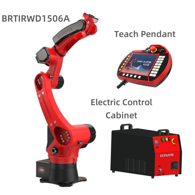 BORUNTE BRTIRWD1506A 6KG Six-axis Robot Mechanical Arm Intelligent Robot Factory Small Die Casting Robot