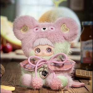 En Existencia, Auténtico Peluche Coleccionable Maymei Jiny Bear Cookie Frozen, Muñeco de Vinilo, Llaveros, Juguete de Moda en Caja Ciega para Niños y Niñas - Product Image 3