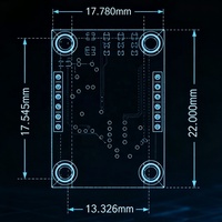Módulo de sensor de giroscopio de 6 ejes G356, ICM-45686 + M0 MCU, UART/SPI de alta velocidad 5M Baud para concursos de diseño electrónico