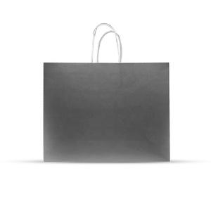 Sac en papier Kraft, sac à emporter de café jetable, sac d'emballage, sac à main - Product Image 4