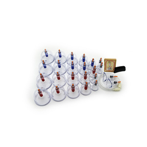 Juego de ventosas Kangzhu de 24 piezas, herramienta de masaje de salud con terapia de vacío de plástico - Product Image 2