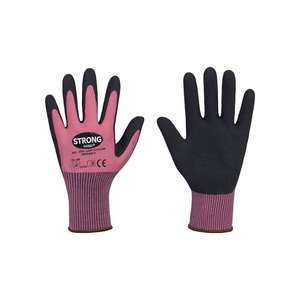 STRONGHAND Gant LADY FLEXTER taille 7 rose/noir EN 420/EN 388 PPE catégorie II EN 420, EN 388 - Product Image 1