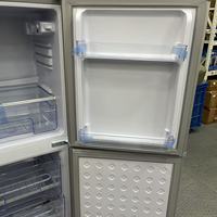 Réfrigérateur à double porte de 128L, mini réfrigérateur à économie d'énergie et d'économie d'énergie, mini réfrigérateur de stockage et de congélation à froid