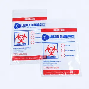 Disposable Biohazard Safety Medical Waste Packaging Bags For Hospital Use