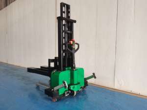 รถยกไฟฟ้าแบบเต็มรูปแบบ 1.5 ตัน พร้อมขาแบบ Straddle สำหรับใช้งานบนพื้นที่ขรุขระและในร้านอาหาร - Product Image 4