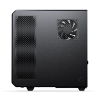 Casing PC Gaming Phanteks EX5-MAX ATX dengan Layar LCD 6 inci & Pendingin AIO 360 Terintegrasi, Desain Aliran Udara Terpisah, Chassis Komputer ATX