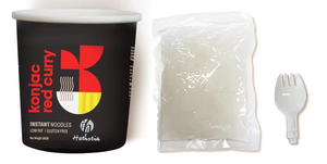 Mì Ăn Liền Cà Ri Đỏ Konjac noddles cốc hethstia ngon ít calo - Product Image 3