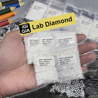 Diamante cuerpo a granel 1,8-2,7mm Venta al por mayor Diamantes cultivados en laboratorio VVS VS Blanco HPHT Diamante suelto Mejor precio por quilate