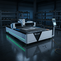 Machine de découpe laser à fibre 1500W 2000W 3000W 1500*3000mm pour la découpe de métaux (laiton, cuivre, fer, carbone)