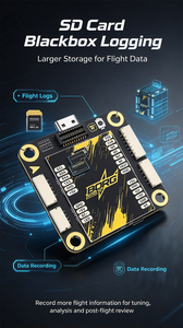 Borg H7 Pro Steuerplatine STM32H743VIT6 4-12S 32GB SD Dual-Kamera-Eingang GH1.25 für RC-Vermessungsdrohne - Product Image 6