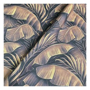 The Factory Outlet Tropical Banana Leaves Design Transpirable <span class=keywords><strong>Quilting</strong></span> 100% Cotton Woven <span class=keywords><strong>Shirting</strong></span> <span class=keywords><strong>Fabric</strong></span> para mujer Blusas - Product Image 5