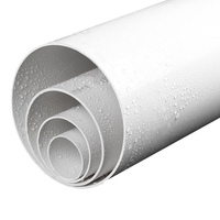 Tuyau en PVC, tuyau en UPVC, 63 mm, 75 mm, 110 mm, 350 mm, 500 mm, haute pression, pour l'alimentation en eau/l'irrigation/les eaux usées, bâtiment industriel, tuyau en PVC