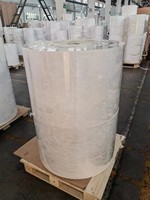 Étiquette thermique en matériau synthétique personnalisé imperméable, anti-déchirure, 60 mm * 40 mm, autocollant noir, rouleau d'étiquettes BOPP pour impression dorée