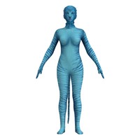 Heißer Verkauf: Komplett Blauer Polyester-Avatar-Anzug für Bühnenauftritte, Halloween und Cosplay - Tierkostüm für TV- und Filmproduktionen
