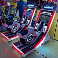 Vente en gros usine : Simulateur de course de moto PHANTOM à monnayeur, avec écran LED, pour une seule personne, pour salle d'arcade