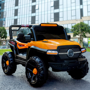Voiture électrique pour enfants, 4 roues, tout-terrain, double transmission, véhicule télécommandé en plastique, dessin animé, pour garçons et filles de <span class=keywords><strong>1</strong></span> à 5 ans - Product Image 1