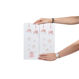 Vente en gros Boîte en carton de luxe blanche <span class=keywords><strong>pour</strong></span> calendrier de l'avent Conception imprimée de Noël personnalisée <span class=keywords><strong>pour</strong></span> Sushi Chewing-gum Autre usage - Product Image 5