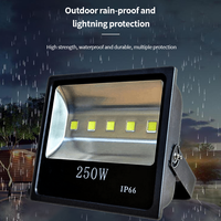 Nuevo diseño Exterior Lámparas de inundación Estadios deportivos Impermeable IP65 Exterior 100W 200W 300W 400W 500W 600W Luz de inundación LED