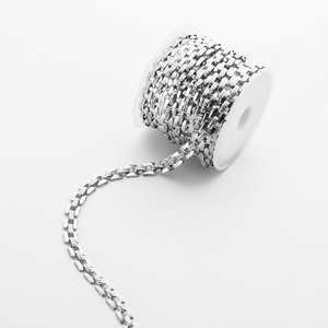 Chaînes en acier inoxydable plaqué or 18 carats pour montres, étanches et tendance, idéales pour la création de colliers et bracelets DIY (vente en gros) - Product Image 6