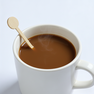 ไม้คนกาแฟไม้ไผ่ ราคาดี เรียบลื่น ใช้แล้วทิ้ง สำหรับกาแฟ นม ค็อกเทล ชา - Product Image 2