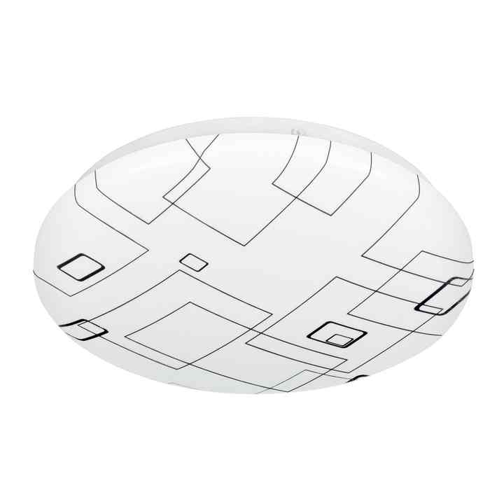Volteck PLA-501L Modern LED Decorative Ceiling Light 8W Daylight PVC Body for Home Office Bedroom Living Room AC Power 4000K