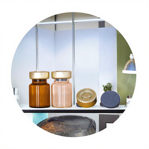 ขวดแก้วฉีดยาปลอดเชื้อสำหรับยา ขนาด 5 มล. 10 มล. 15 มล. 20 มล. 30 มล. ราคาโรงงาน ฝาเปิดง่ายพร้อมจุกยาง - Product Image 3