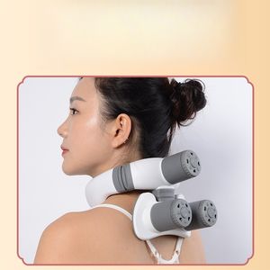 Masseur de cou à trois têtes, appareil de <span class=keywords><strong>moxibustion</strong></span>, <span class=keywords><strong>moxibustion</strong></span> du dos, <span class=keywords><strong>moxibustion</strong></span> du cou, boîte de <span class=keywords><strong>moxibustion</strong></span>, adapté aux employés de bureau, utilisation à domicile - Product Image 2