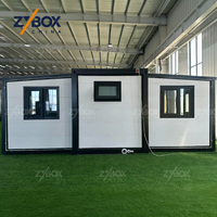 Casa Prefabricada de Lujo ZYBOX de 20 pies/40 pies, Expandible, con 2, 3 o 4 Dormitorios, Casa Modular Prefabricada Tipo Granny Flat