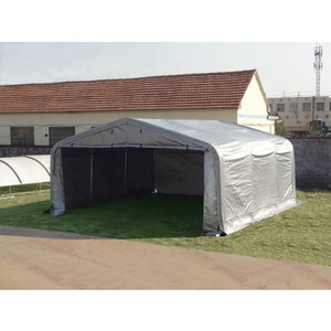 20 'x 20' Abri portable pour deux <span class=keywords><strong>voitures</strong></span> <span class=keywords><strong>Garage</strong></span> de stationnement de voiture Abri Carports Tente - Product Image 1