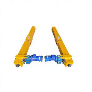 Grúa monoviga tipo europeo con carro final, capacidad de 1 a 15 toneladas, vástago personalizado, motor con caja de engranajes ELECON, control remoto - Product Image 1