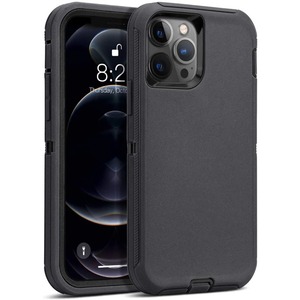 Étui de protection 3 en 1 pour iPhone 15 14 13 12 11 <span class=keywords><strong>Pro</strong></span> Max 7 <span class=keywords><strong>8</strong></span> Plus, protection robuste antichoc pour iPhone 12 <span class=keywords><strong>Pro</strong></span> Max XR - Product Image 4