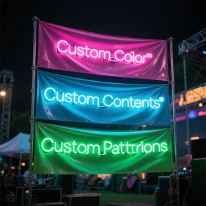 Vinyl biểu ngữ quảng cáo tùy chỉnh thiết kế kỹ thuật số in ấn quảng cáo ngoài trời PVC Flex biểu ngữ - Product Image 4