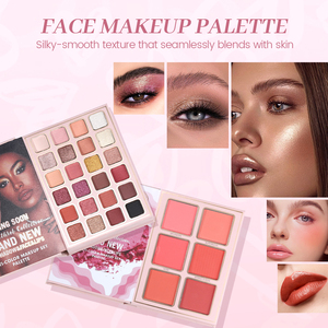 Julystar Fashion 5 en 1 LIVRE DE MAQUILLAGE Design innovant en forme de livre à cinq couches - un seul livre complète votre look de maquillage - Product Image 3