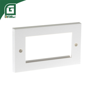 GETEKnet OEM ODM UK Plaque <span class=keywords><strong>murale</strong></span> de montage sur châssis Cat6a Cat7 avec connecteur Keystone <span class=keywords><strong>RJ45</strong></span> et <span class=keywords><strong>prise</strong></span> Ethernet 86 avec <span class=keywords><strong>RJ45</strong></span> - Product Image 1