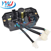 Régulateur de tension AVR à trois têtes et dix fils TT93-7, module redresseur monophasé pour stabilisateur de moteur essence/diesel
