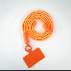 Adjustable <b>Polyester</b> <b>Lanyard</b> Neck Strap For Slinging Across The Body Anti-lose <b>Lanyard</b> Solid Color Multi Functional Hanger Cord - Product Image 1