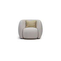 Ensemble de canapés de bureau modernes de luxe en tissu et cuir, confortables avec design modulaire pour bureau, appartement, salon, hôtel