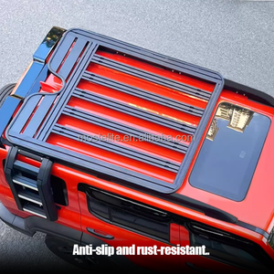 High Quality <b>Aluminum</b> Short Roof <b>Luggage</b> Rack Platform for GWM Tank 300 - Product Image 6