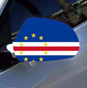 ฝาครอบกระจกมองหลังรถยนต์ลายธงแฟนบอลฝรั่งเศสแบบออกแบบเอง - Product Image 2