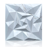 Panneaux muraux 3D modernes en PVC, imperméables, ignifuges et écologiques, à motif floral, pour extérieur, salle de bain, maison, mariage et fête