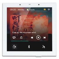 Tianlai TL-86W akıllı ev 4 inç Tuya duvar montaj Inwall amplifikatör alıcıları amplifikatörler