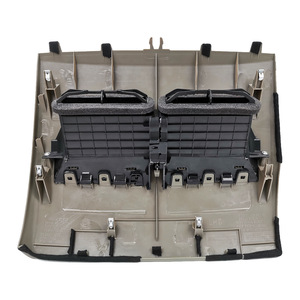 Air Outlet Panel For 05-10 Nissan Tiida Dashboard Left Side Center <b>Vent</b> Assembly Beige <b>Black</b> ABS Material - Product Image 3