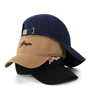 [In Stock ] Embroidery Adjustable Dad Golf <strong>Hat</strong> 6 Panel Custom logo <strong>Unstructured</strong> Baseball <strong>Curved</strong> Brim Sports Caps - Product Image 1